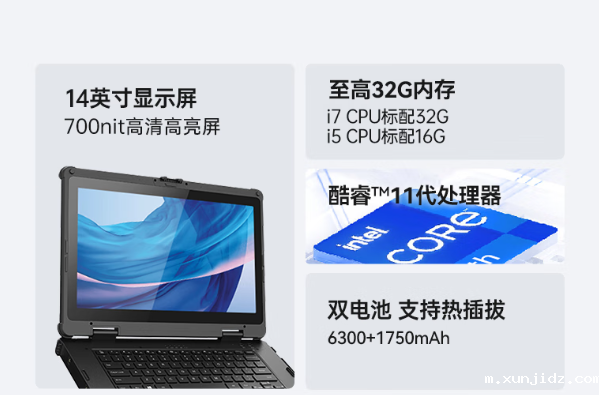 东田舟山市加固笔记本11代处理器，32G大内存.png